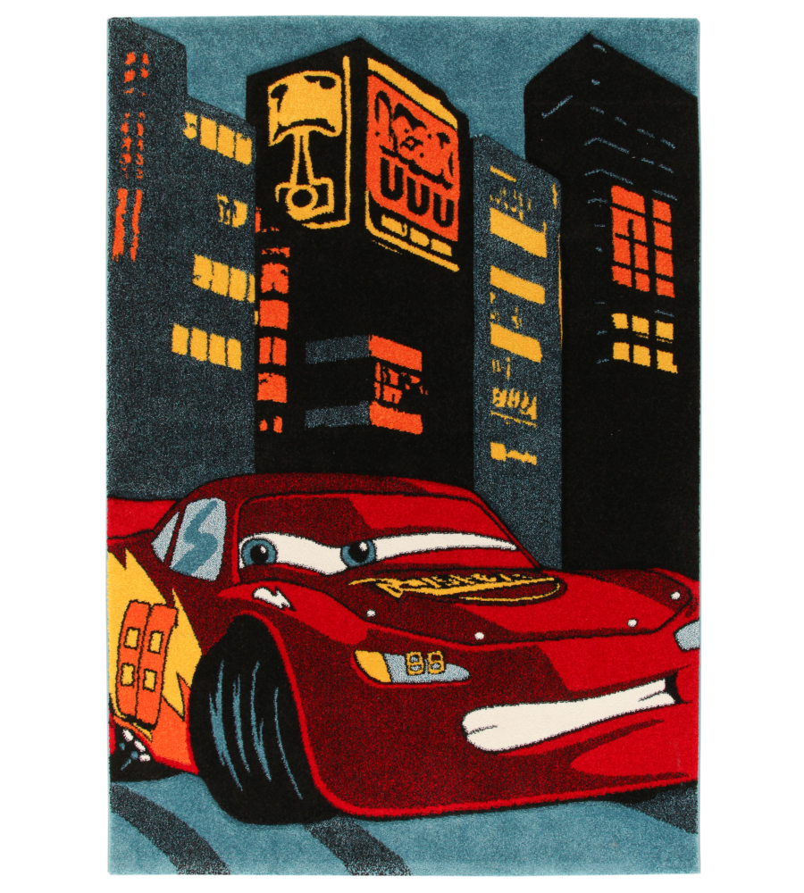 TAPPETO "CARS CITY RACE", 190X133 CM